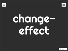 Tablet Screenshot of change-effect.com